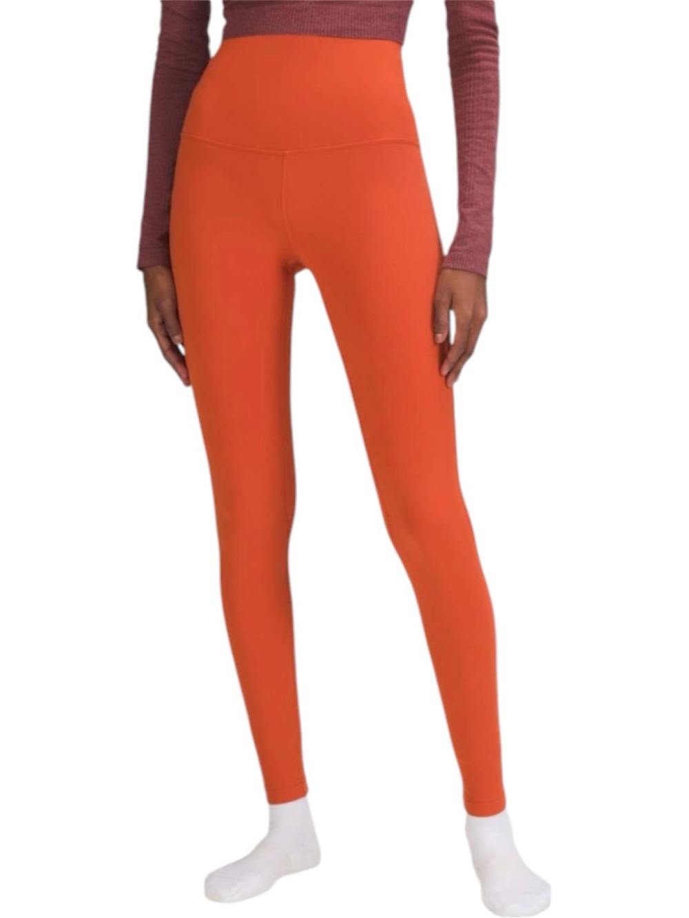 Lululemon Align Super-High-Rise Pant 28" Canyon Orange Womens Size 6